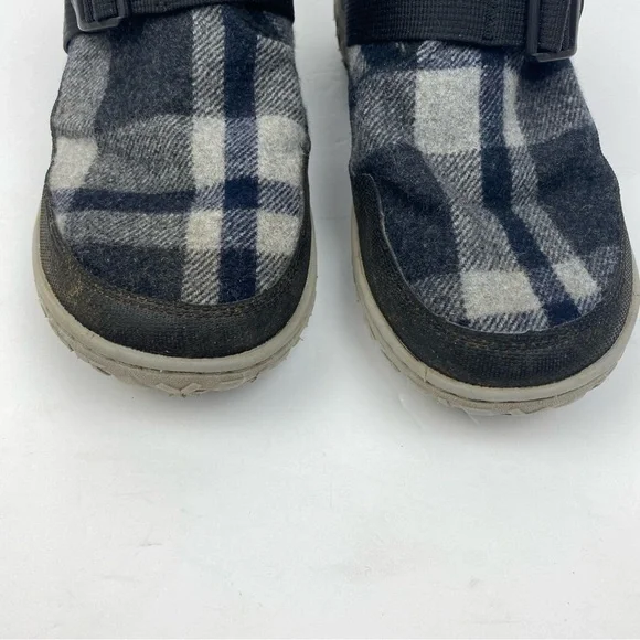 Chaco Ramble Wool Plaid Indoor Outdoor Slipper High Top Shoes Size 7.5 - Picture 9 of 12